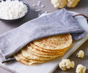 Tortillas de coliflor receta